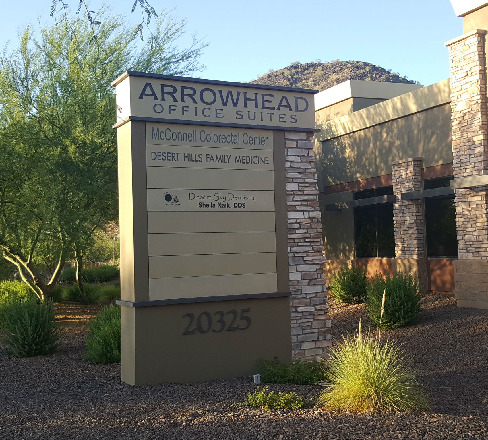 Find the office at the Arrowhead Parkway, Glendale, Arizona.